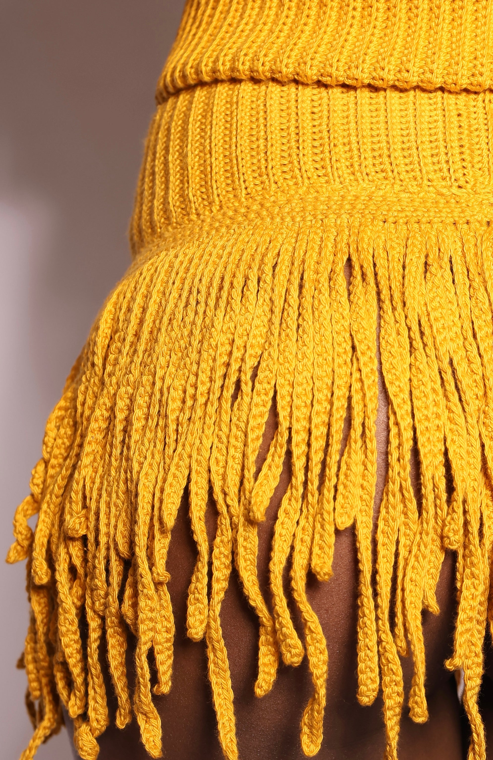 BAYSIDE MICRO FRINGE SKIRT